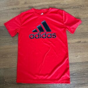 Adidas Boys Med (10/12) NWOT Red T-Shirt